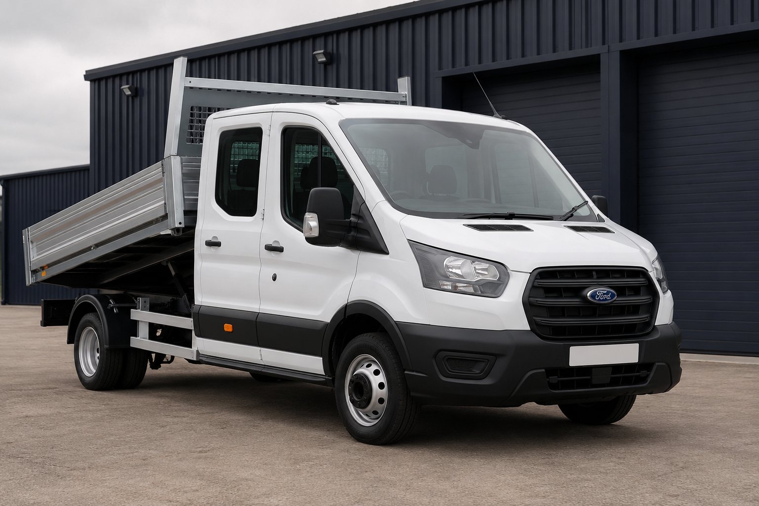 Transit 350 L3 Double Cab Tipper Leader 130PS RWD SRW with A/C for sale